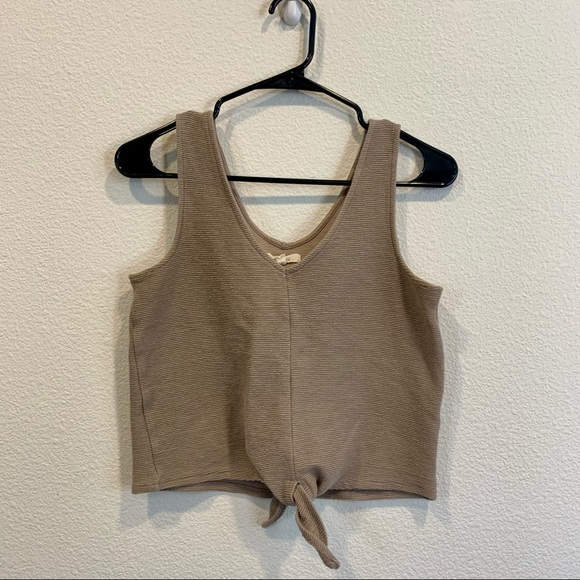 Madewell Tops - Madewell Tie Front Crop